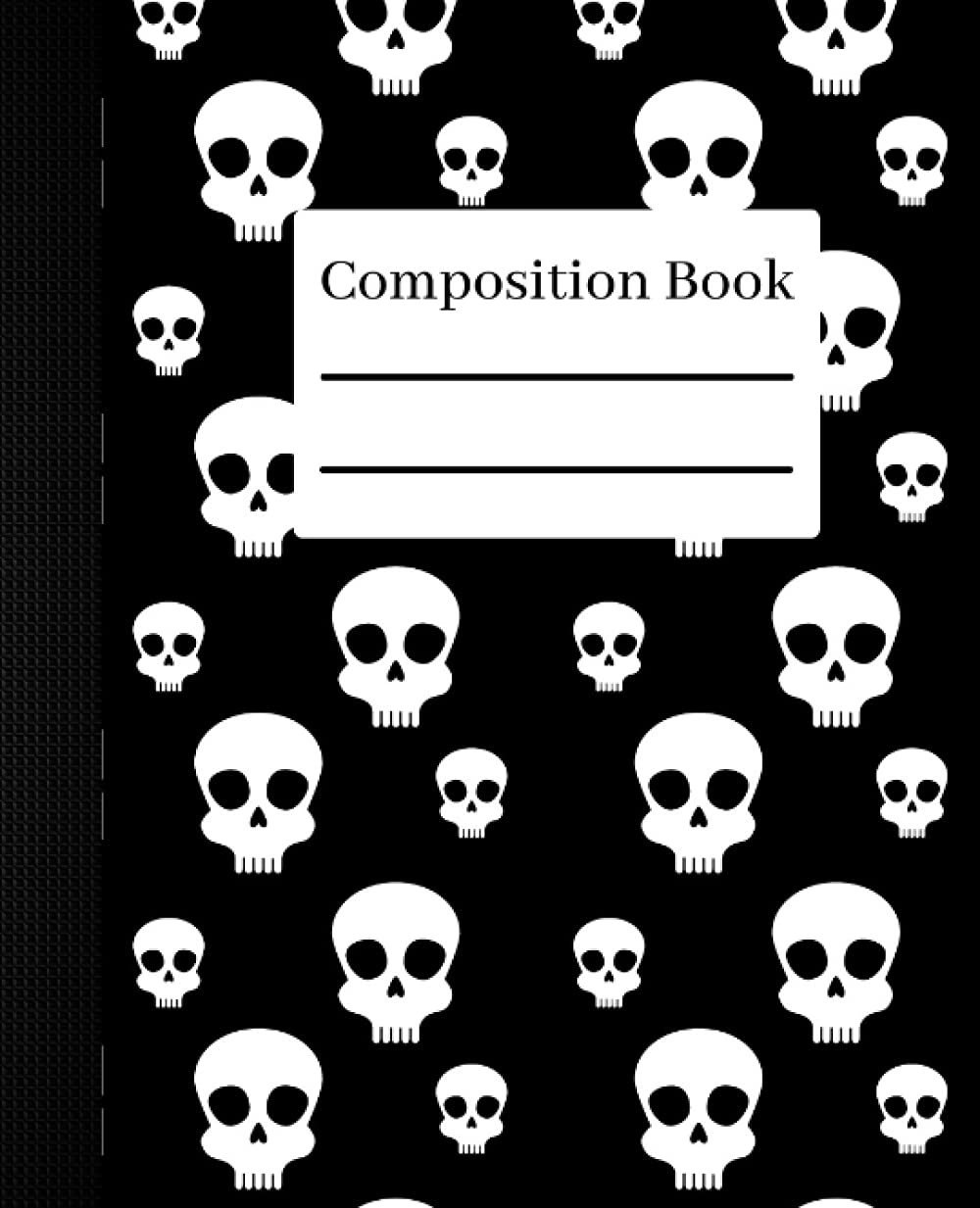 Skull Composition Notebook: College Ruled