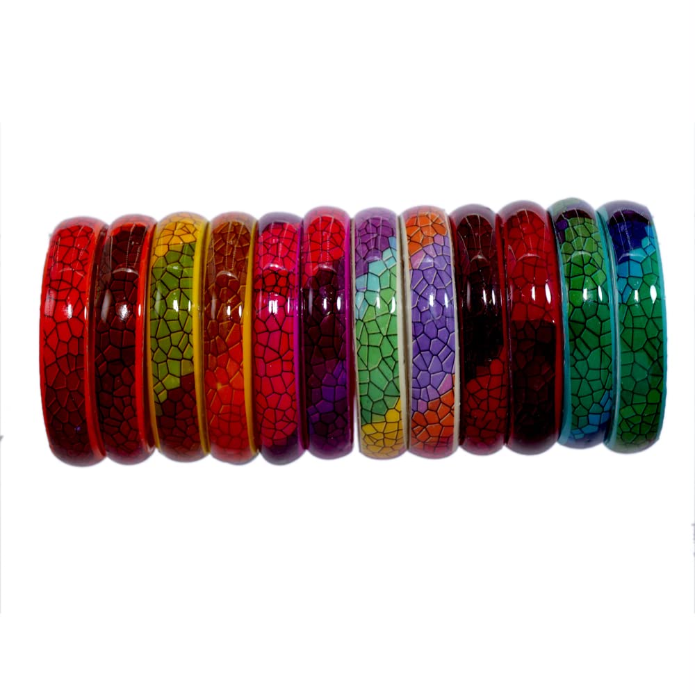 ZULKA Stylish Glass Kada Bangles Set For Women & Girls with Printed Pattern Design | Glass Bangles | Daily use, Office, Party, Wedding Bangles | Plain Glass Kada- Set of 12 Bangles,(ZU_AG448-2.6) (B0B6JL17LZ) Amazon Price History, Amazon Price Tracker