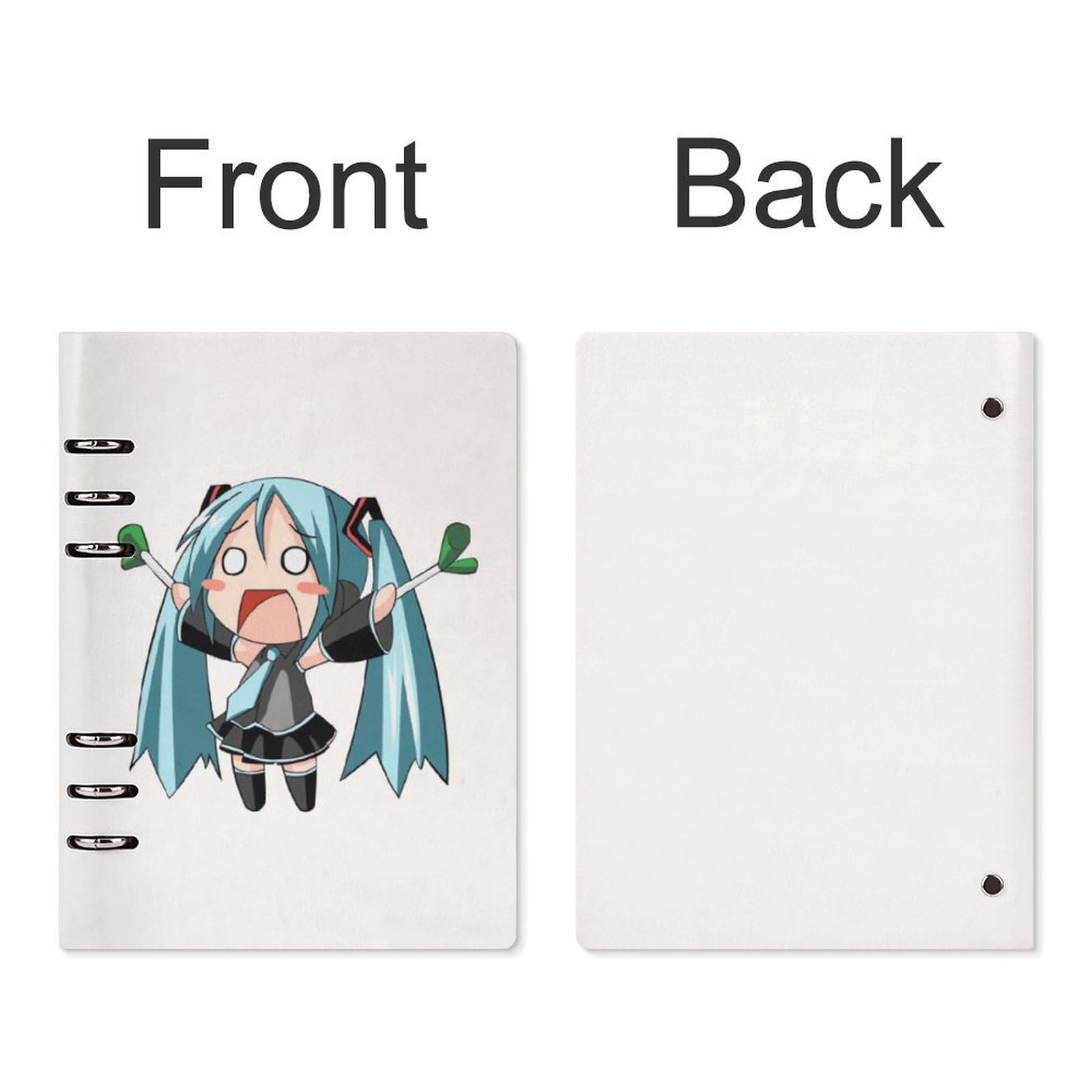 Amazon.co.jp: バインダーノート 初音ミク Miku 美少女 萌え システム