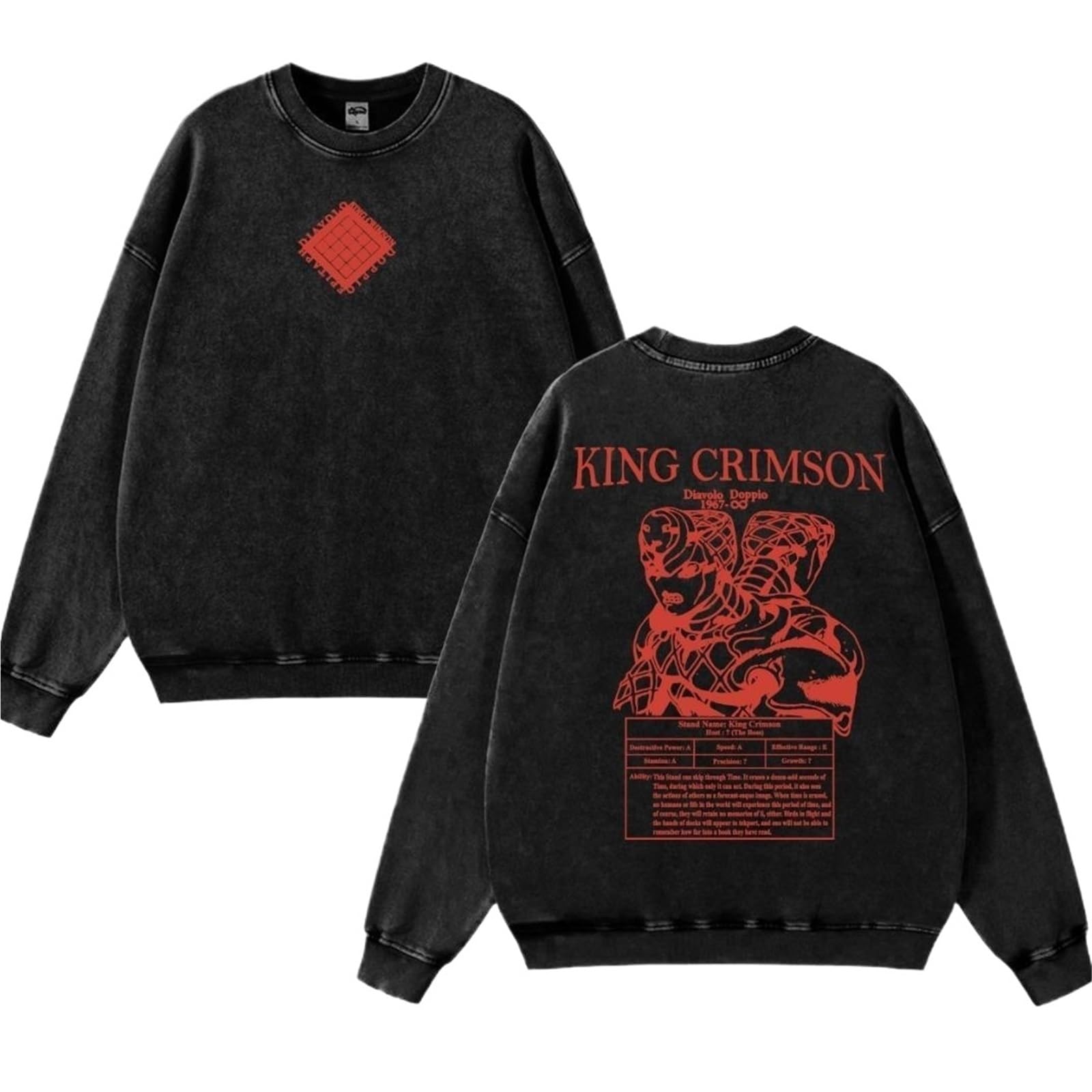 Bluza Z Kapturem Jojo's Bizarre Adventure Hoodies Dla Dorosłych