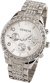 Quartz Fashion Women Crystal Luxury Watch Men's Watch Vibrating Watch