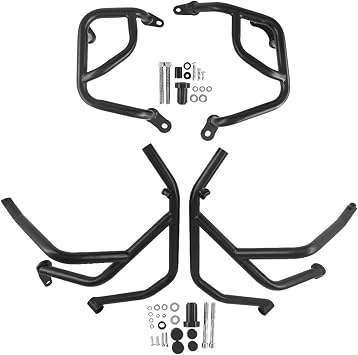 Motorcycle Upper Lower Engine Guard Crash Bar Bumper Frame Protector for BMW F900R F900XR F 900 F900 R XR 2020 2021 Motorcycle Accessories1 Set