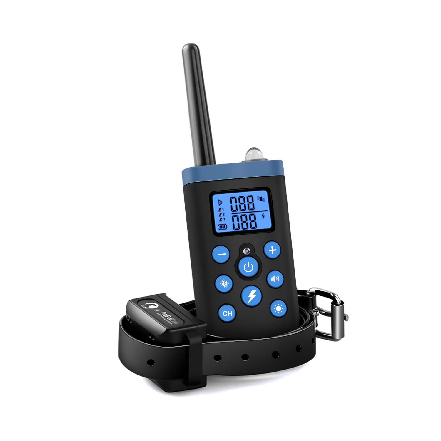DMNGUP Remote Training Collar, Dog Training System 1100yd Running Distance Rechargeable and Waterpro