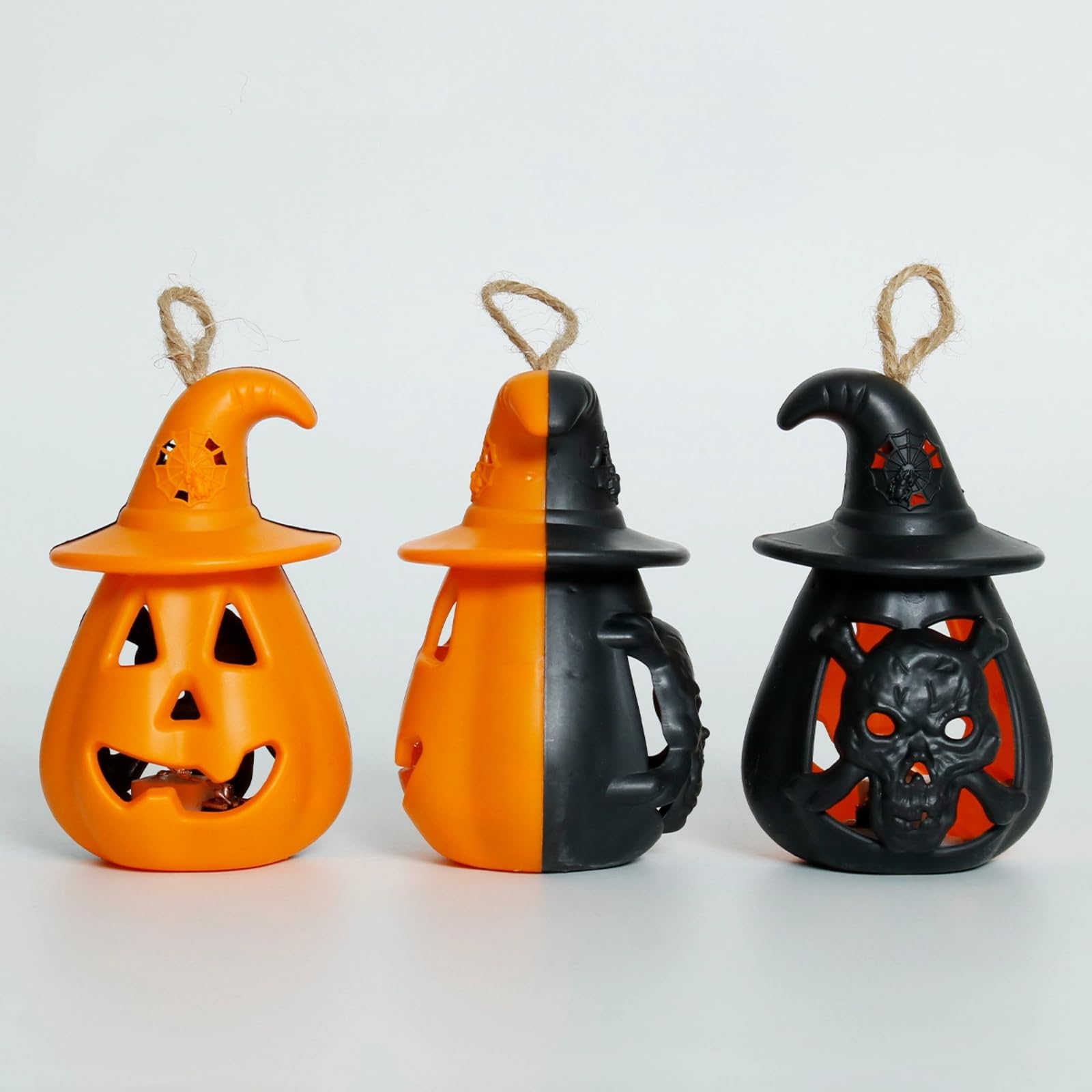 Halloween Handheld Pumpkin Wind Lantern Ghost Festival Easter Candlelight Festival Atmosphere Decoration Decoration Props