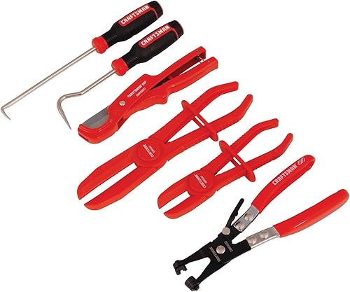 Miniatura 2 de CRAFTSMAN Reparación del sistema de refrigeración, automotriz, kit de 6 piezas (CMMT98277), rojo
