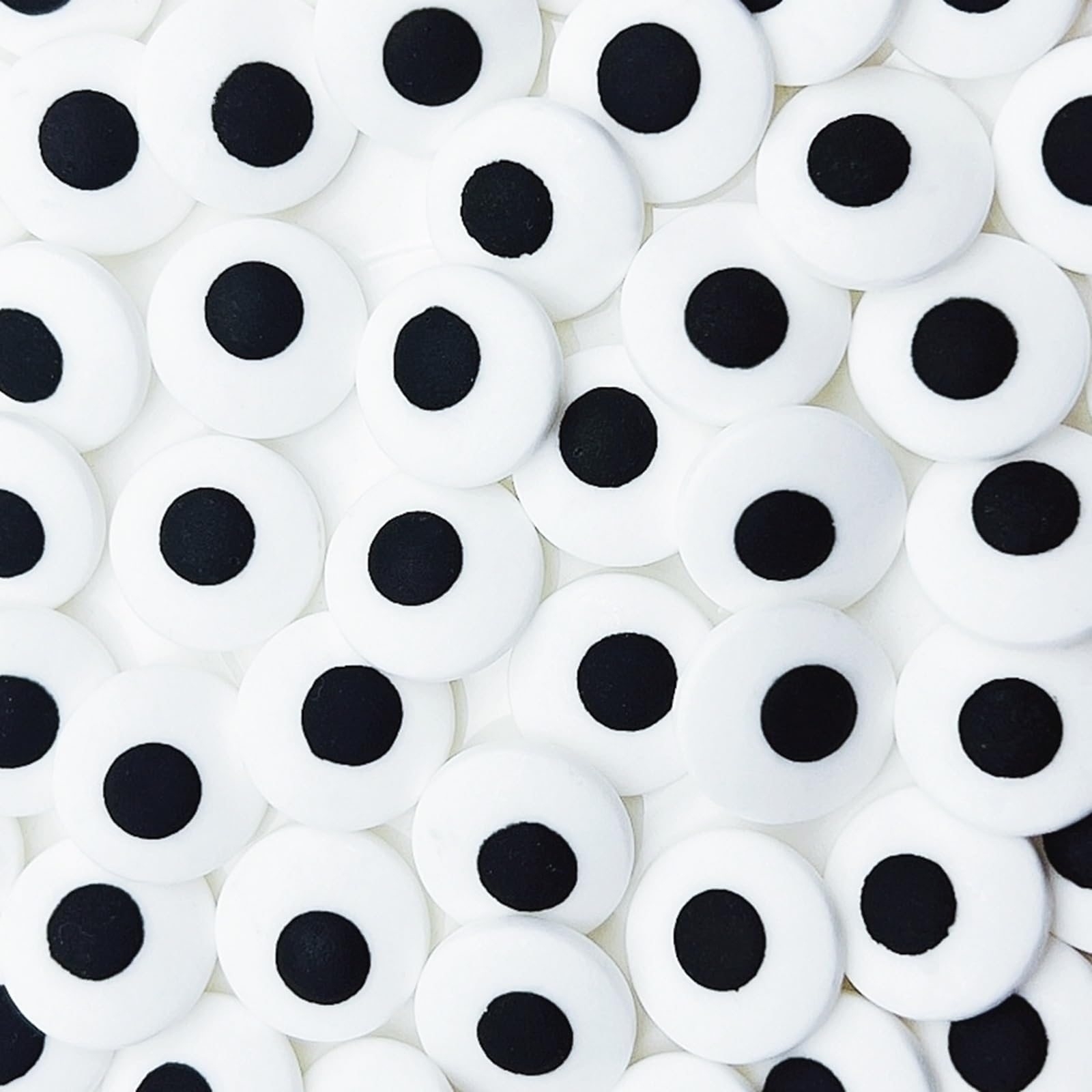 SE Si&Moos Large Candy Eyeballs for Decorating Large Edible Eyes Jumbo Eye Cupcake Toppers Christmas Cookie Decorations Halloween Candy Eye Sprinkles for Cake Decorations, Baking, Ice Cream, Cookies