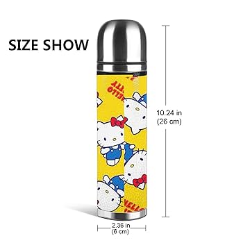 ハローキティ 子ども用水筒 500ml 2色 Amazon|魔法瓶 ハローキティ 水筒 500ml ステンレスボトル Pu