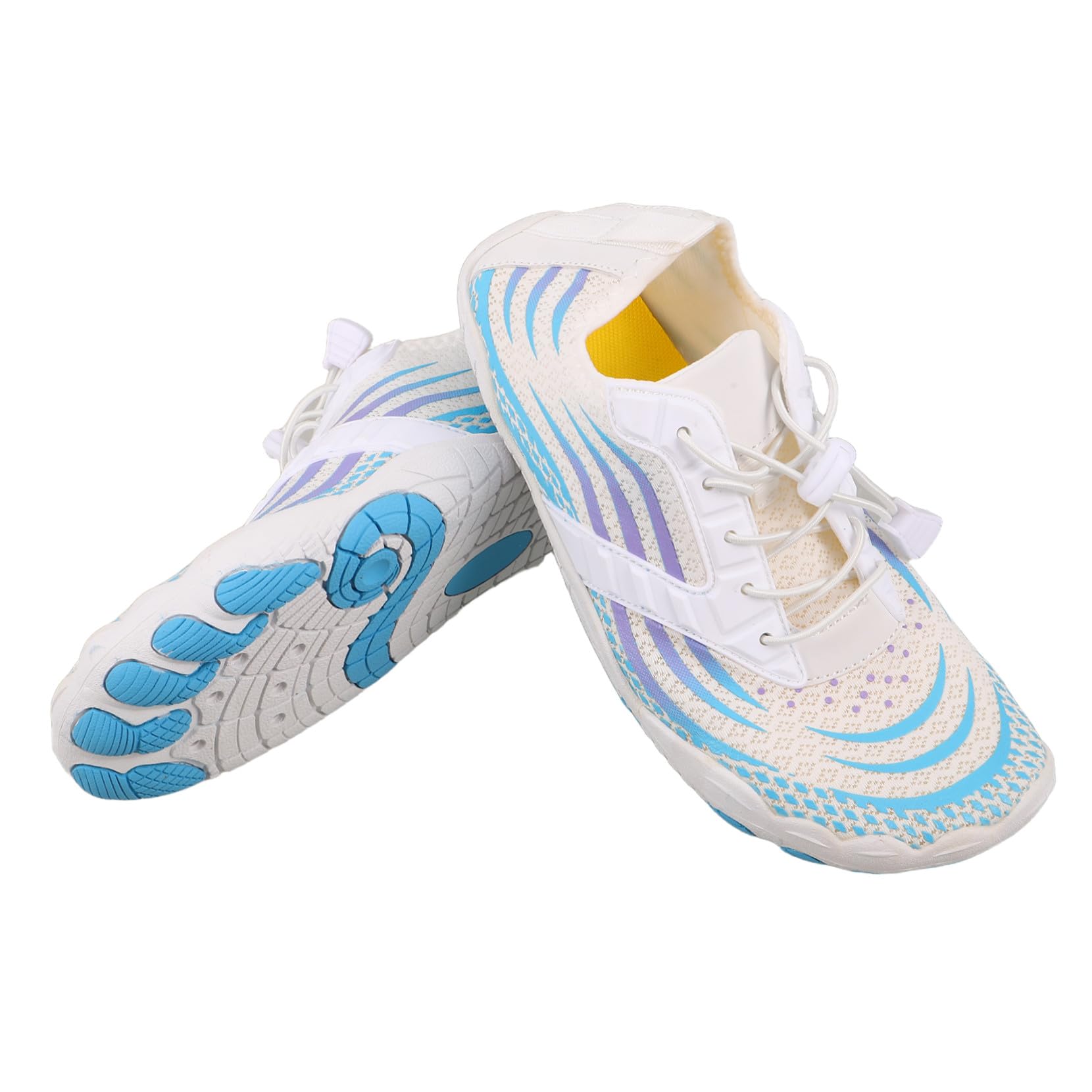 Beaupretty Zapatos de Agua Unisex Antideslizantes para Mujer y Hombre Secado Rápido Transpirables Cómodos y Flexibles para Playa Piscina Surf y Trekking Talla