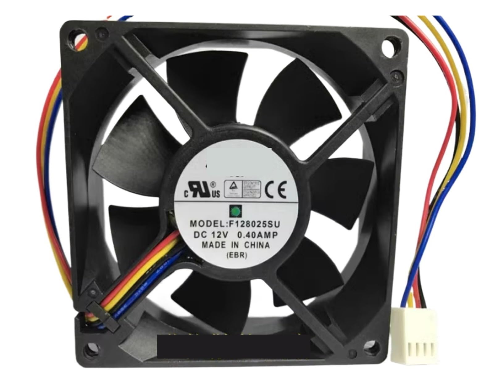 UITGVDQAT 8025 F128025SU DC12V 0.40AMP 4-wire cooling fan