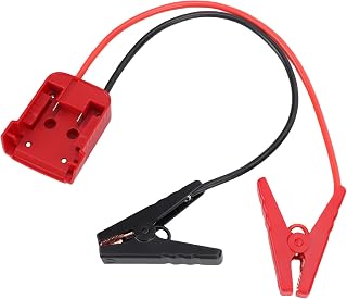 Heavy Duty Battery Jumper Cable with Adapter for Car Emergency, 0.5m 1 Pack | Pure Copper Core for Quick Start, Portable Lightweight Design, Vehicle Emergency Use