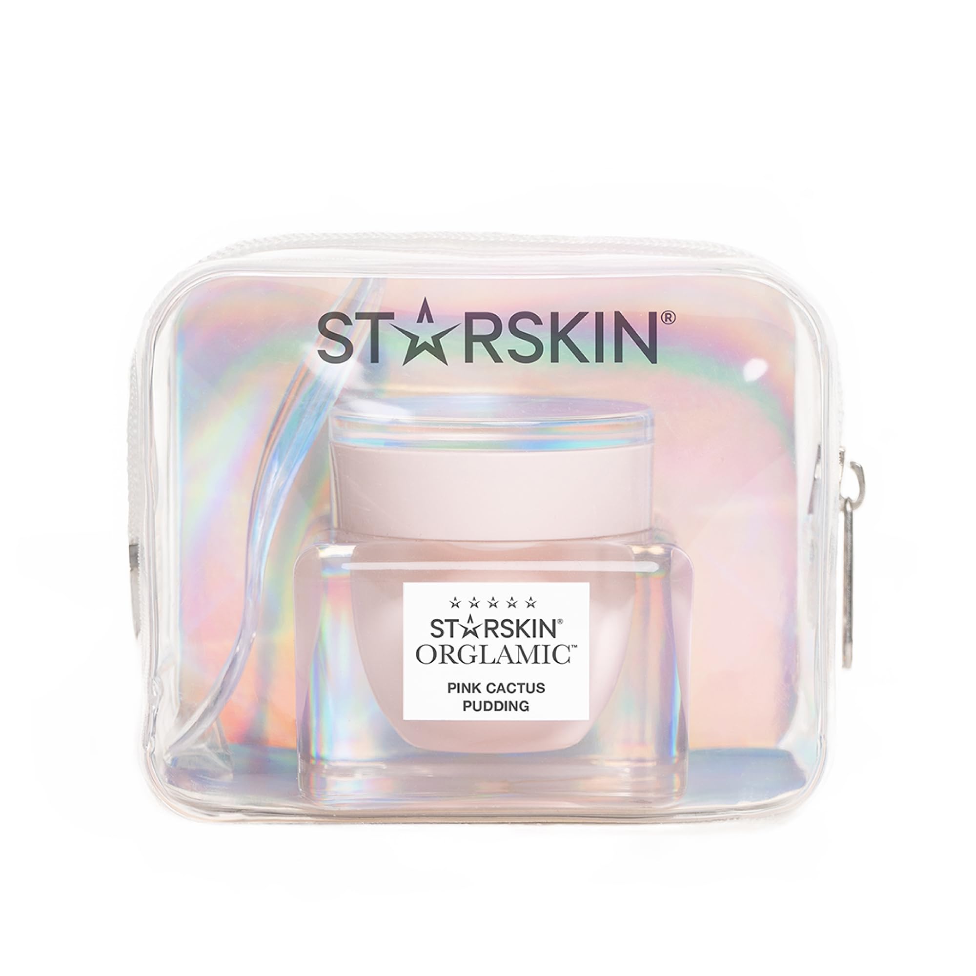 STARSKIN Orglamic Pink Cactus Pudding, Hydrating & Nourishing Cream for all Skin Types, 99.3% Natural with Prickly Pear Cactus Seed Oil & Hyaluronic