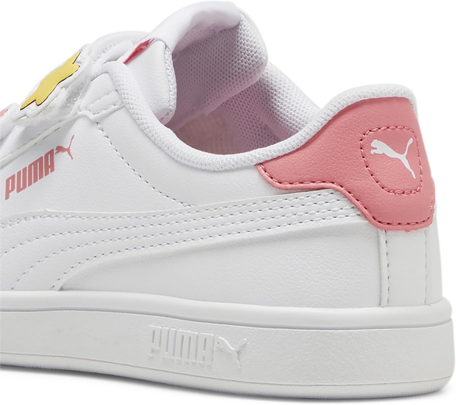 Puma Unisex-Child Smash 3.0 Leather Hook and Loop - Image 2