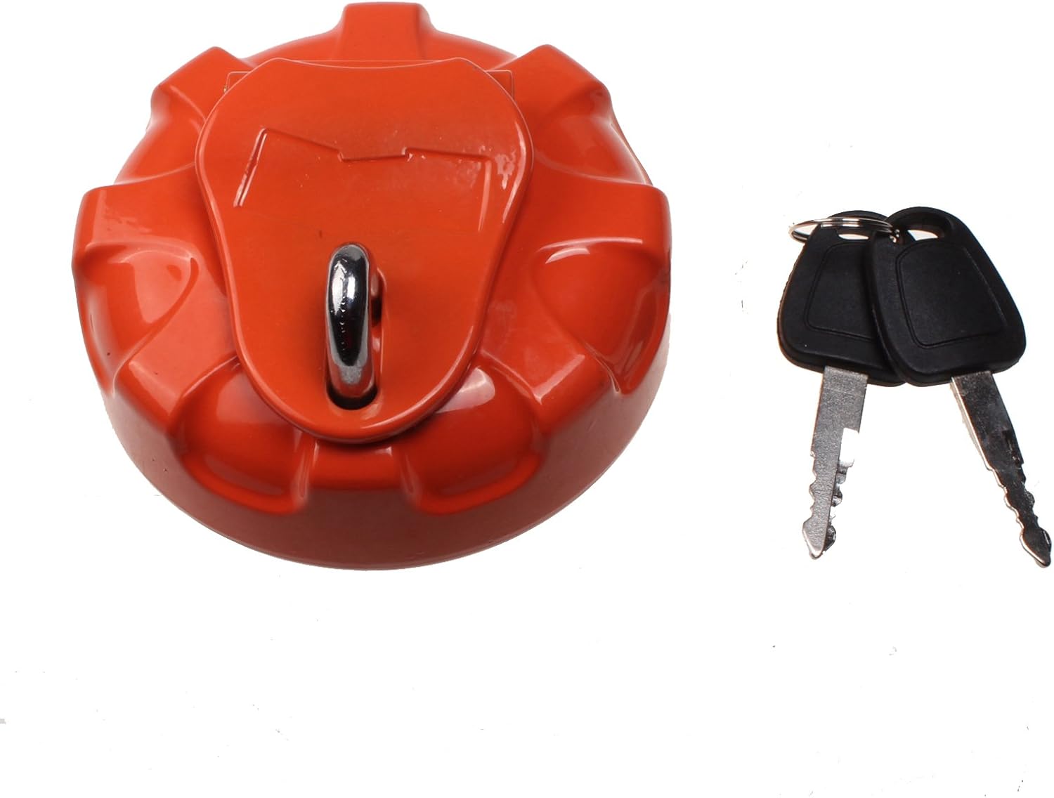 Holdwell Fuel Tank Cap With 2 Keys compatible with Daewoo Doosan Excavator DH215-7 DH225-9 DH300