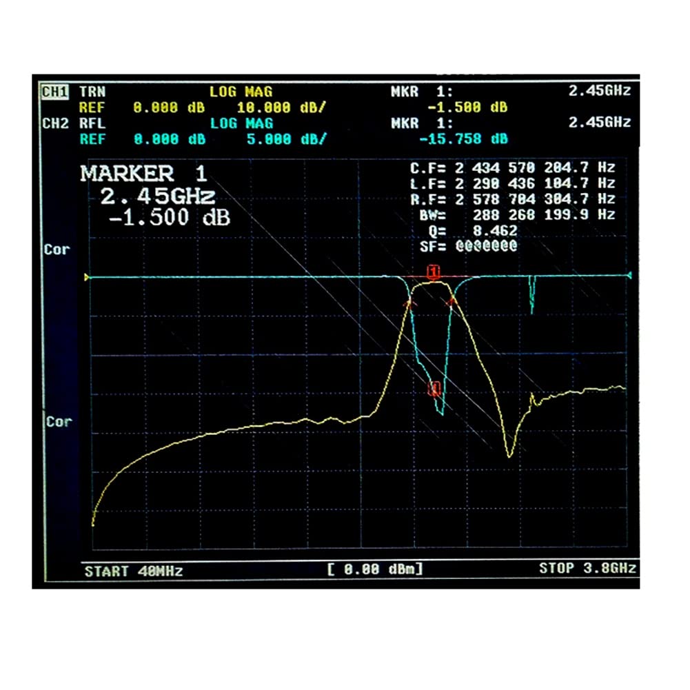 FBP-2400 2,4 G 2450 MHz filtr pasmowy Zigbee Anti-Jamming, dedykowany interfejs SMA