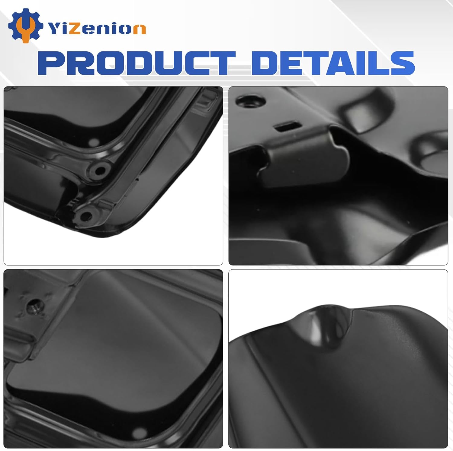 77305-04905 Fuel Filler Lid Fuel Gas Door Cover Compatible with Toyota Tacoma 6FT Bed 2005 2006 2007 2008 2009 2010 2011 2012 2013 2014 2015
