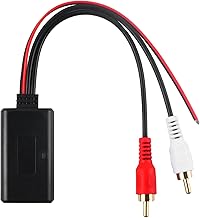 2 RCA Transmetteur Recepteur Bluetooth, 5.0 Récepteur Audio Stéréo sans Fil Bluetooth, Compatible Récepteur Audio Plug and Play pour TV PC Casque d'écoute Système Audio Domestique Voiture/CD