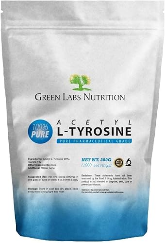 MIYUU NEUROTRANSMISMISOR anti de la tensión del foco mental puro del polvo de la L-tirosina de la N-acetil