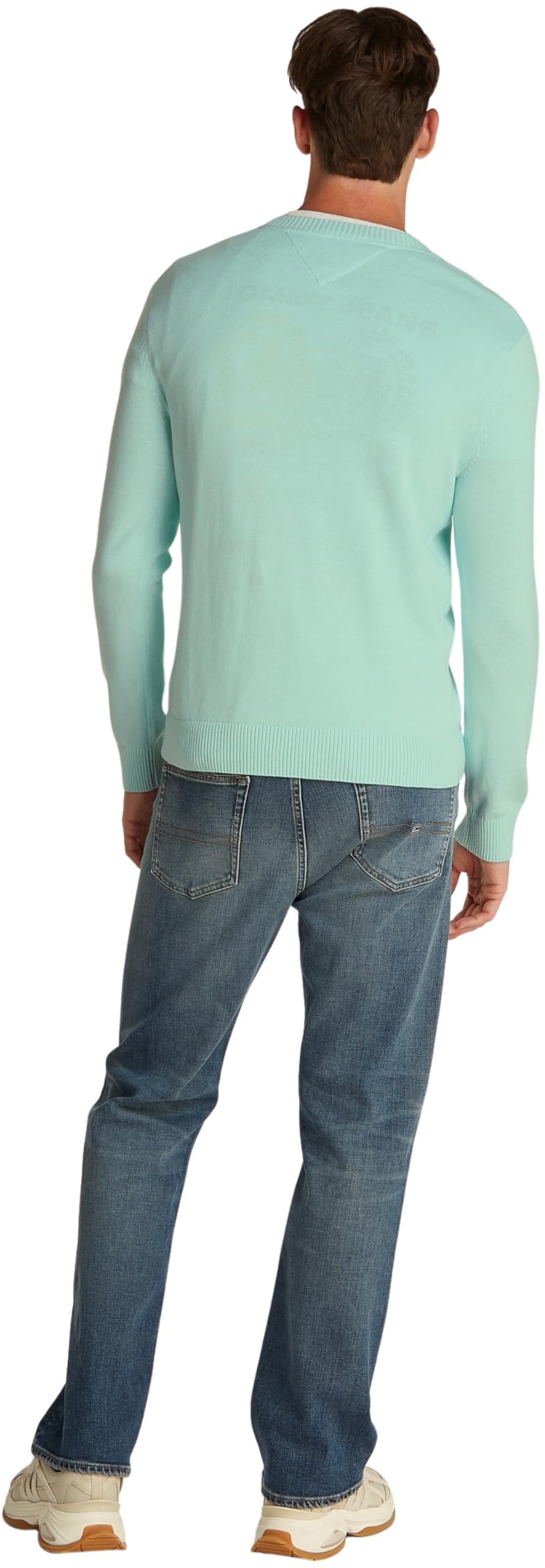 Tommy Jeans Uomo Pullover Scollo Rotondo
