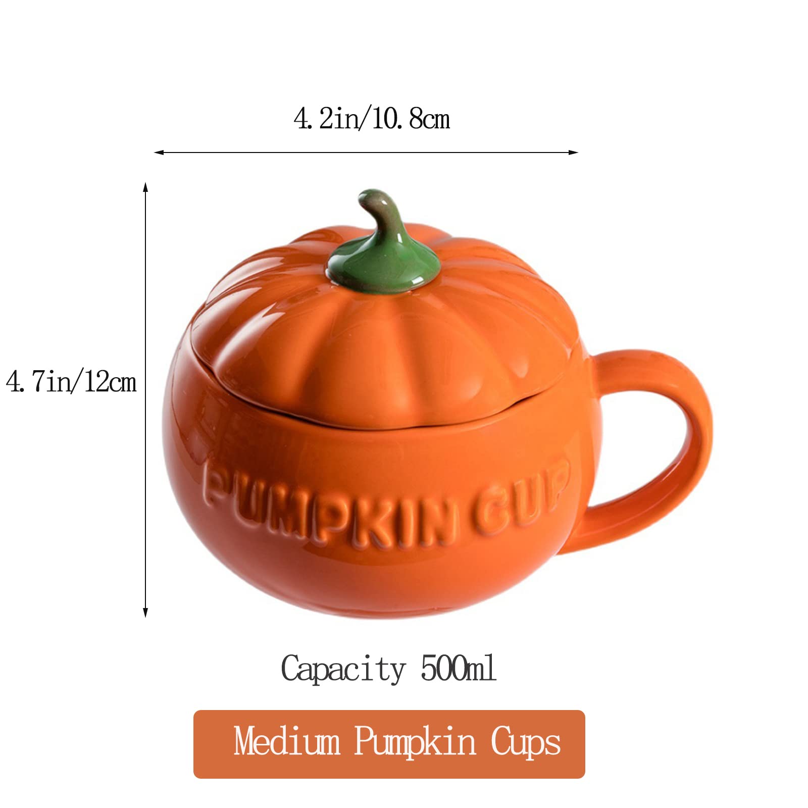 ハロウィン 用スープカップ　スプーン付き　4つセット ハロウィン 用スープカップ スプーン付き 4つセット ハロウィン