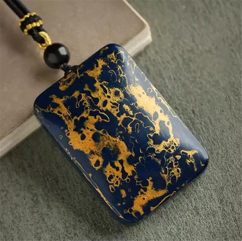 [ＴｉｎｇＴｉｎｇ　Ｒｏｓｅ] 大漆 平安無事牌 ペンダント ネックレス 厄払い 魔除け 金運 財運 諸願成就 お守りアクセサリー