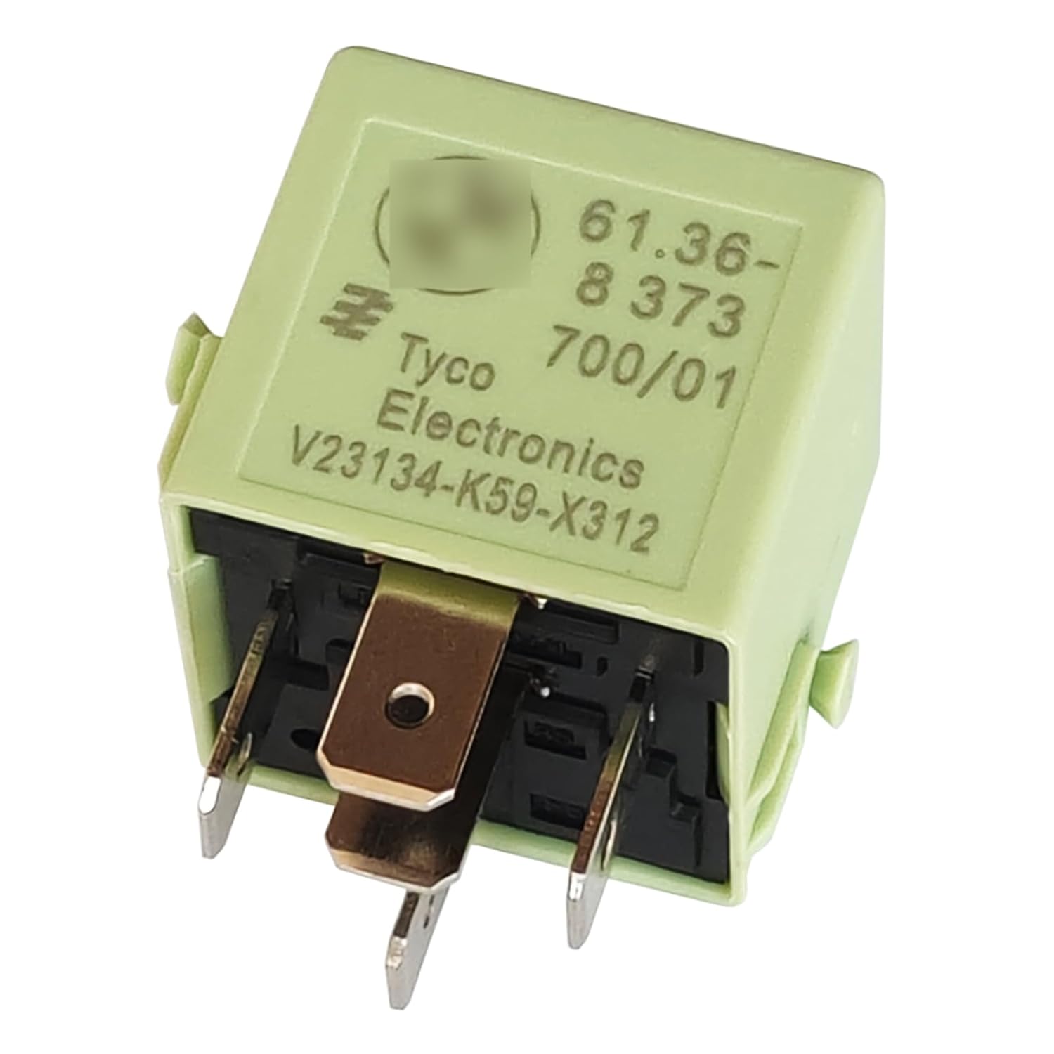 V23134-K59-X312 61.36-8 373 700/01, 12VDC 40A 5Pins Automotive Fuel Pump Air Conditioning Pump Ignition Relay Compatible for Select BMW Car Series