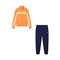 Champion Men-Sweatsuit Tuta, Arancione (OS068)