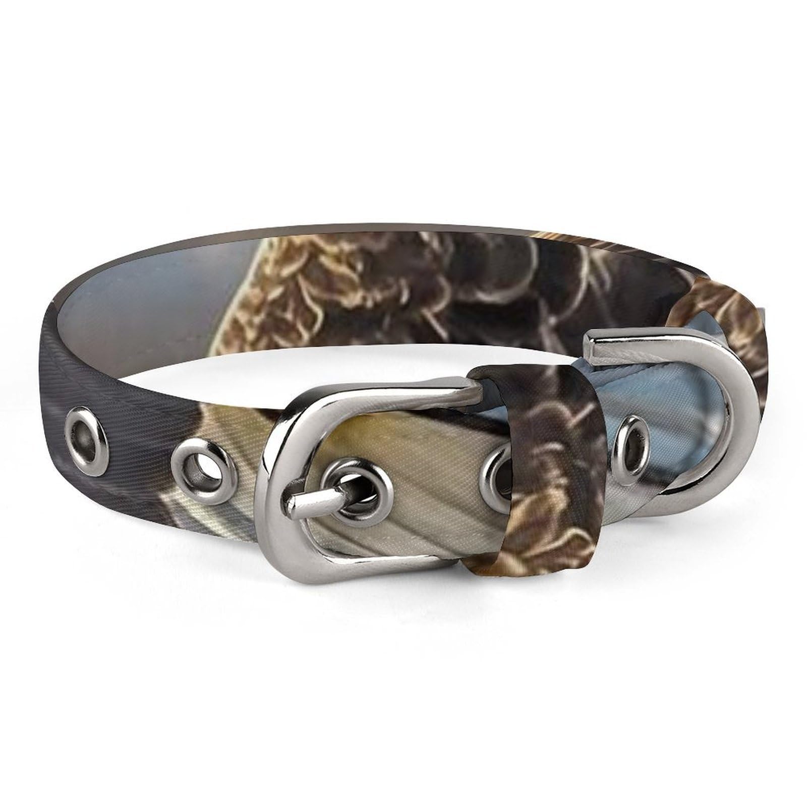 Collier réglable doux pour chien de petite et moyenne taille durable