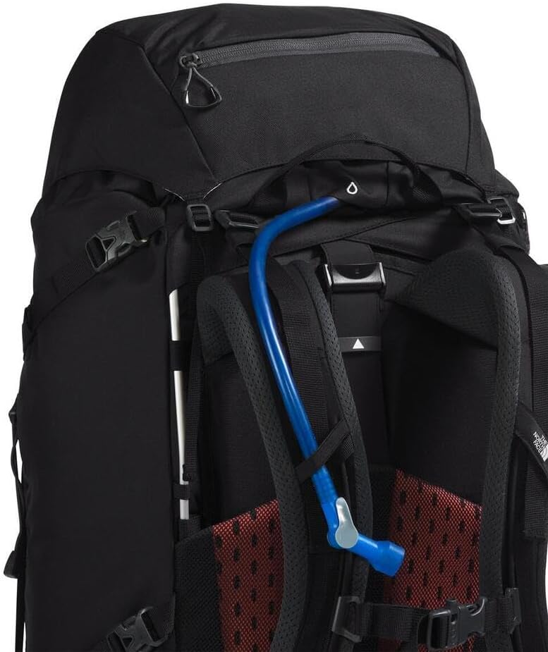 Miniatura 6 de The North Face Terra 65 Mochila de senderismo unisex, apertura superior con cremallera y acceso con cremallera, cinturón acolchado para la cadera,