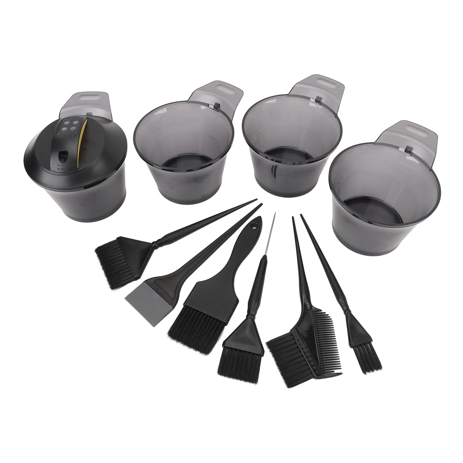 Naroote Miscelatore di Crema per Tinte per Capelli Elettrici, Distribuzione Uniforme del Colore Crema per Capelli Elettrici per Casa (Plug 220v)