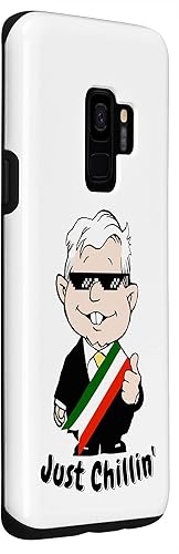 Miniatura 3 de Galaxy S9 Cool AMLO Amlito Muñeco Just Chillin - Funda divertida de dibujos animados de México