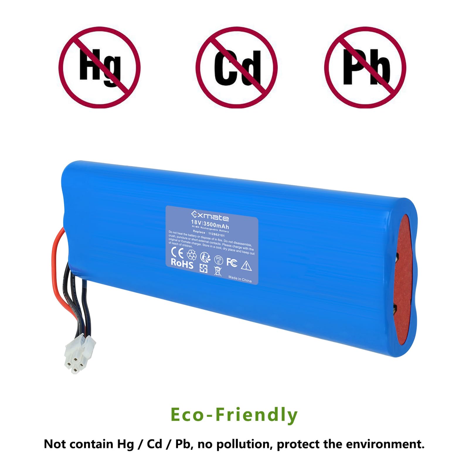 Joiry NI-MH 18V 3500mAh accu compatibel met Husqvarna Automower 210C, 210AC, 220AC, 230ACX, 260ACX, G2 2004-2006, SH Solar Hybrid robotmaaier Joiry NI-MH 18V 3500mAh accu compatibel met Husqvarna Automower 210C, 210AC, 220AC, 230ACX, 260ACX, G2 2004-2006, SH Solar Hybrid robotmaaier
