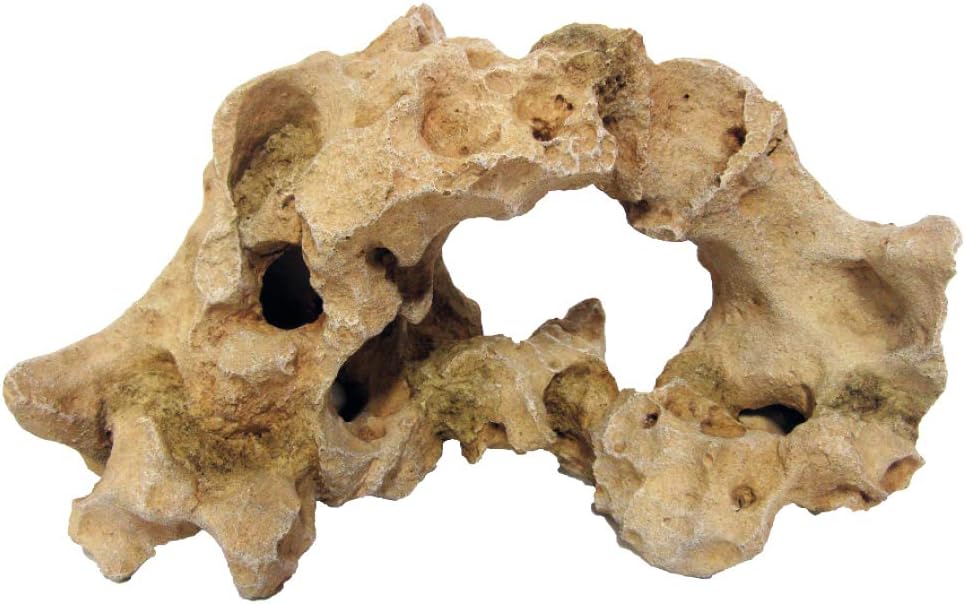 Amtra Wave Gallura Stone with Hole, Large, Grey