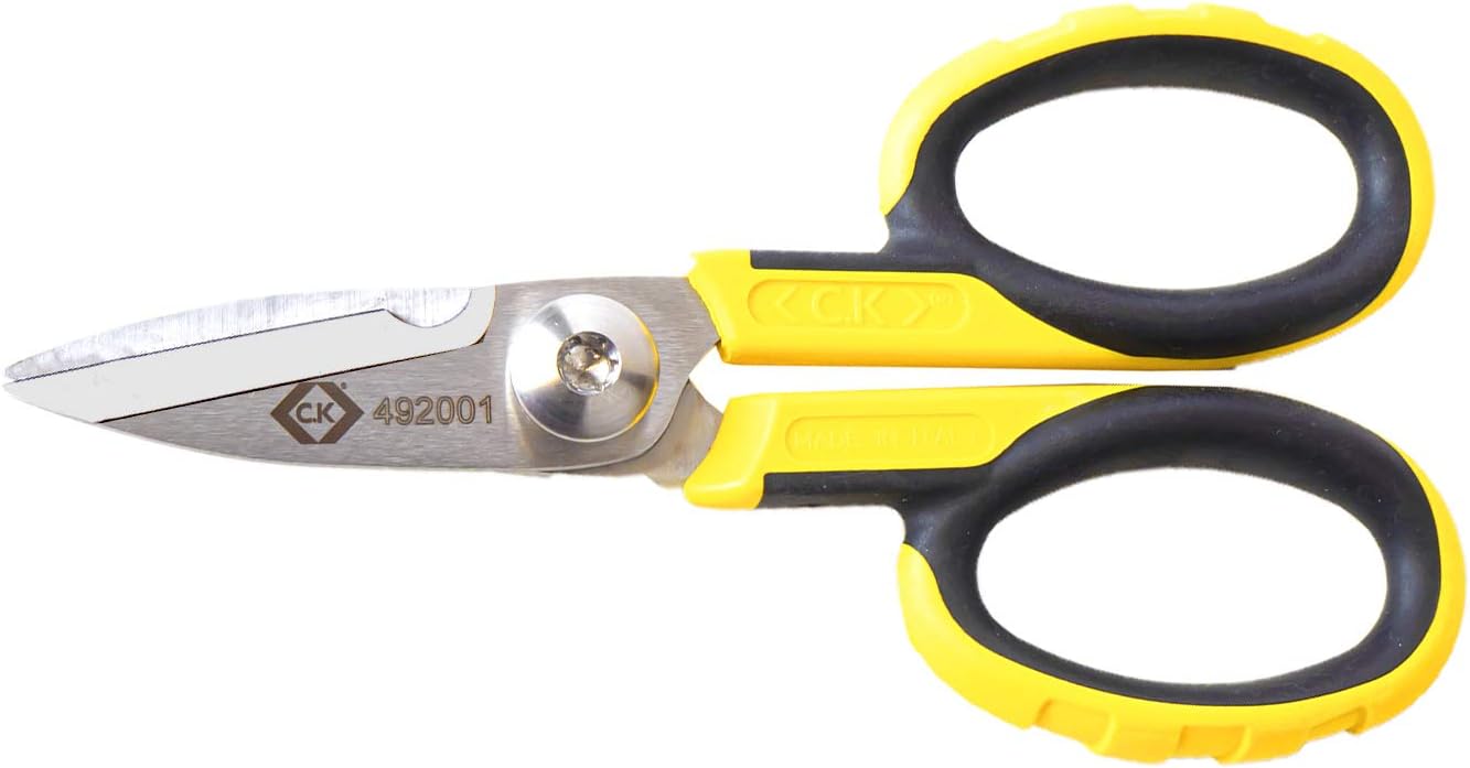 Best Price Square SCISSORS ELECTRICIAN'S BPSCA 492001 - TL10825 By CK TOOLS