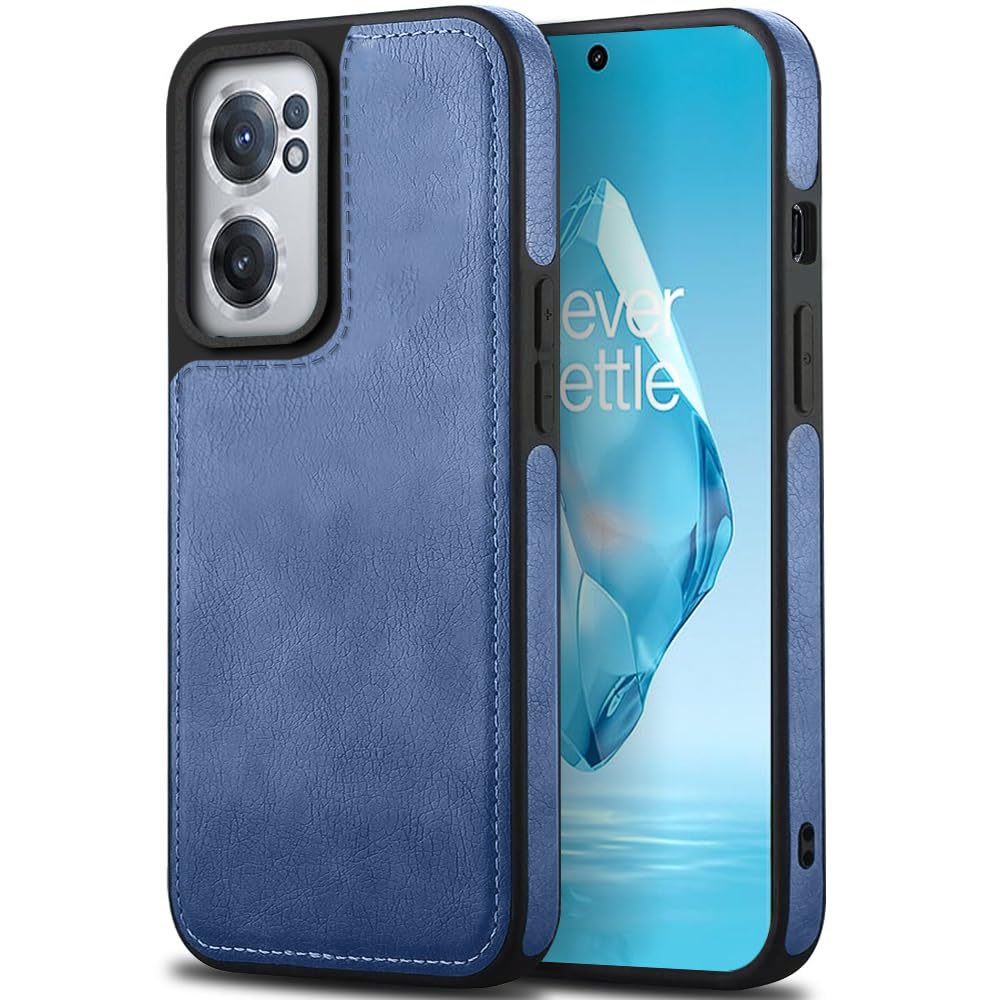 KARWAN®️ Genuine Leather Finish Oneplus Nord CE2 Lite Back Cover Case |Shockproof Design |Raised Edges for Camera & Screen Protection |Super Soft-Touch|Leather Case for Oneplus Nord CE2 Lite-Blue (B0DDXBCWZW) Amazon Price History, Amazon Price Tracker