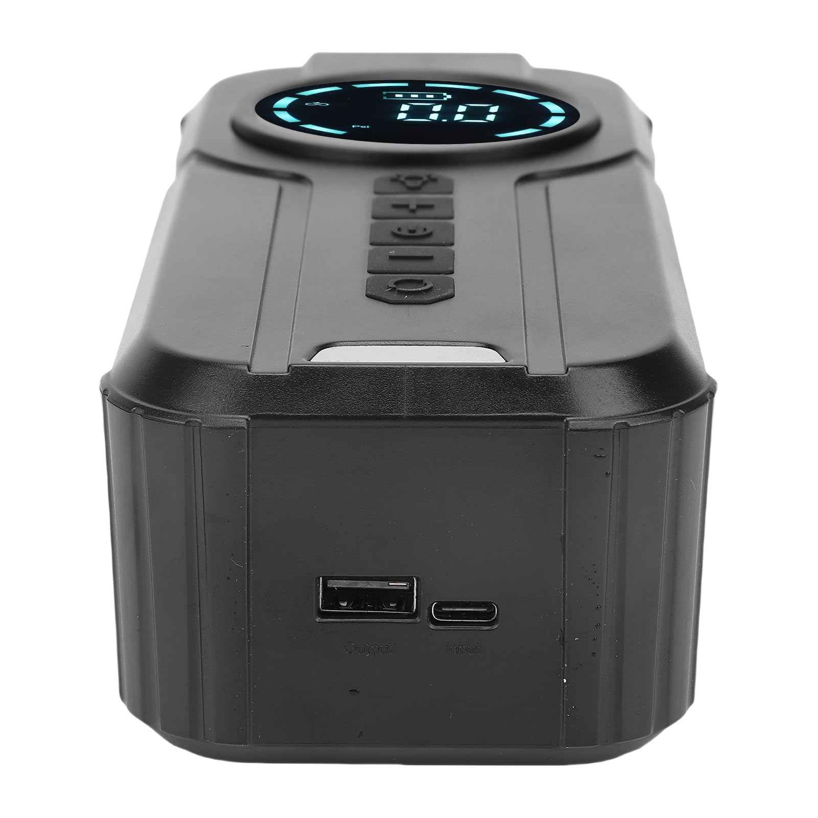 RiToEasysports Tragbarer Reifenfüller-Starthilfegerät, 10000-mAh-Akku-Luftpumpe mit Notbeleuchtung und Powerbank-Funktion, für Auto-, Fahrrad-, Motorradreifen und Sportbälle