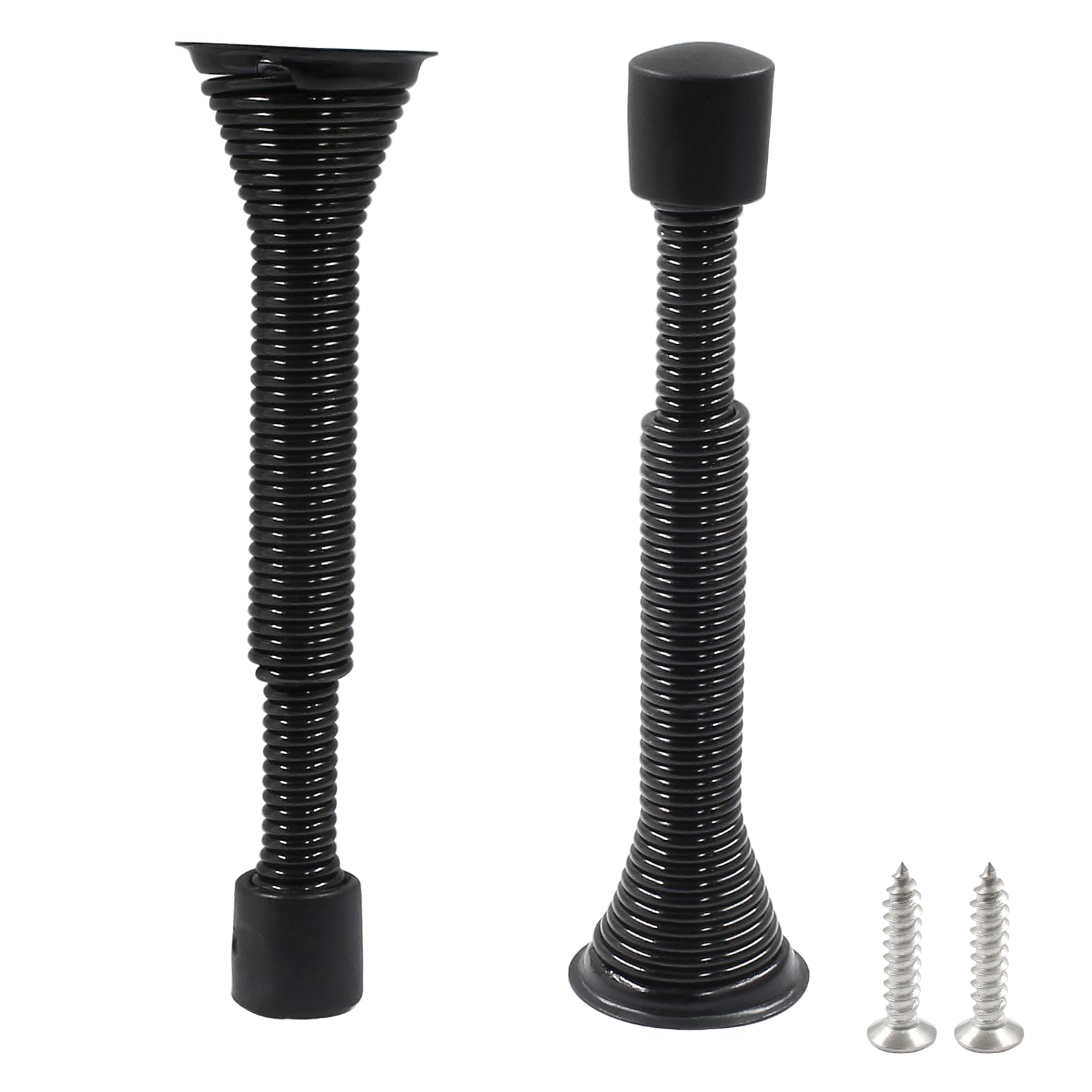 Snapklik.com : Luomorgo 2 Pcs Spring Door Stopper, Flexible Adjustable ...