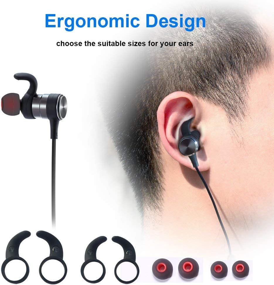 Popular TECTOKA ip6_Battery_Tool Bluetooth Headphones, True Wireless Bluetooth Sport Earbuds Bluetooth 5.0 IPX7 Deep Bass in-Ear Stereo Headsets with MIC and Charging case