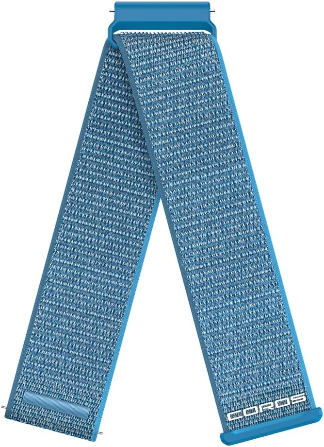 COROS APEX 4 24mm Nylon Band Only compatible with APEX 4 46mm and NOMAD - Blue