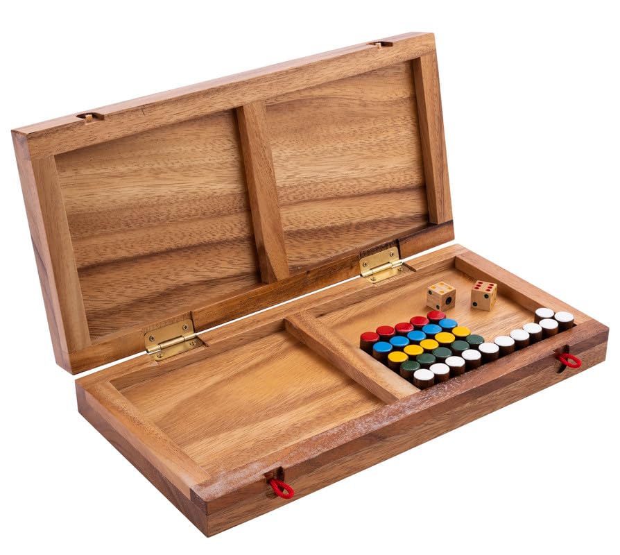 Engelhart - 350340- The Barricade wooden game - easy strategy - family game - 2 to 4 players - from age 6-14.5 x 39 x 3.2 cm - Image 3