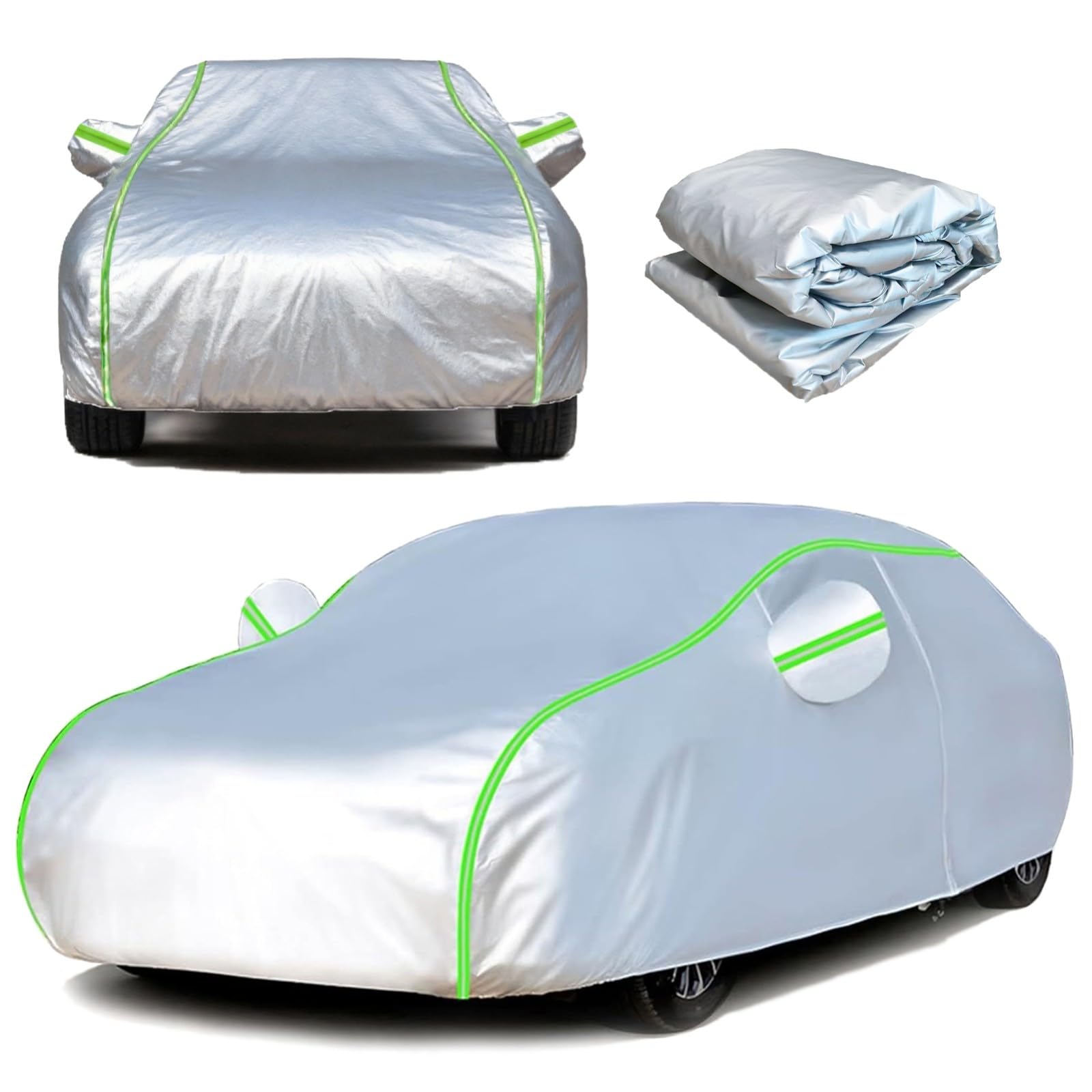 Bâche De Protection Pour Citroën 2CV (1948-1990) – Tissu Oxford Imperméable – Avec Bandes Réfléchissantes - 2