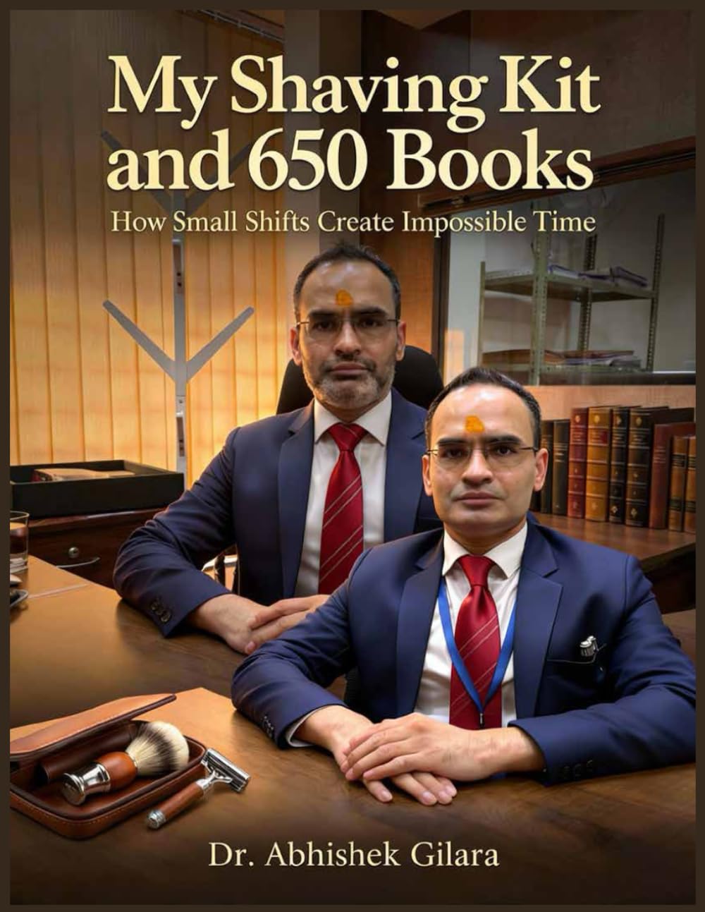 MY SHAVING KIT AND 650 BOOKS: How Small Shifts Create Impossible Time