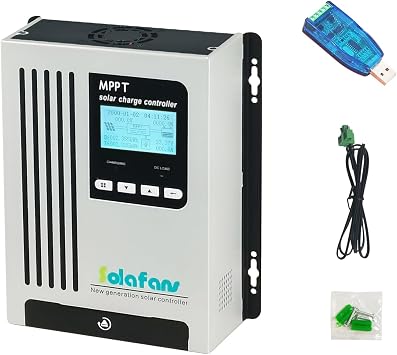 48V 45A MPPT Charge Controller 12V 24V 48V Auto Solar Battery Charger DC150V PV 2440W Support Sealed Gel AGM Flooded Lithium Battery
