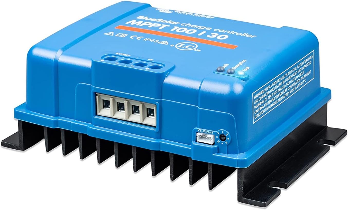 Buy Victron Energy BlueSolar MPPT 100V 30 amp 12/24Volt Solar Charge Controller Online at