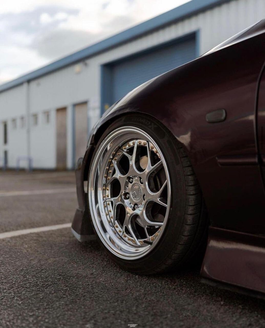 Amazon.co.jp: AODHAN WHEELS RIM DS-01 18X8.5 5X114.3 73.1CB +35