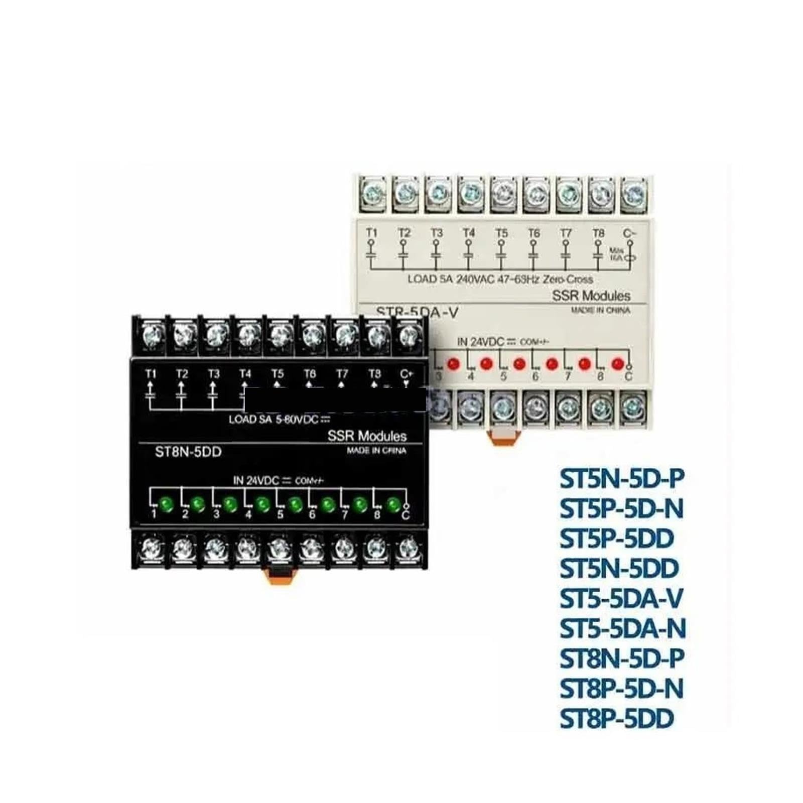Modulo relè a stato solido SSR multicanale optoisolato