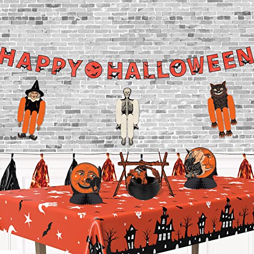 Haunted House Tablecover Party Accessory 54" X 108" (1 Count)(1/Pkg) #TOP4