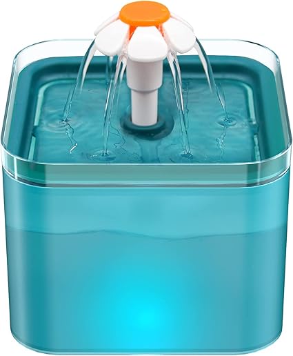 Fontaine A Eau Chat Aonboy Distributeur Eau Pour Chat Ultra Silencieux Distributeur Eau Chat Avec Lumiere Led 2l Fontaine Chat Avec Filtre A Charbon Actif Et Pompe A Eau Amazon Fr Animalerie