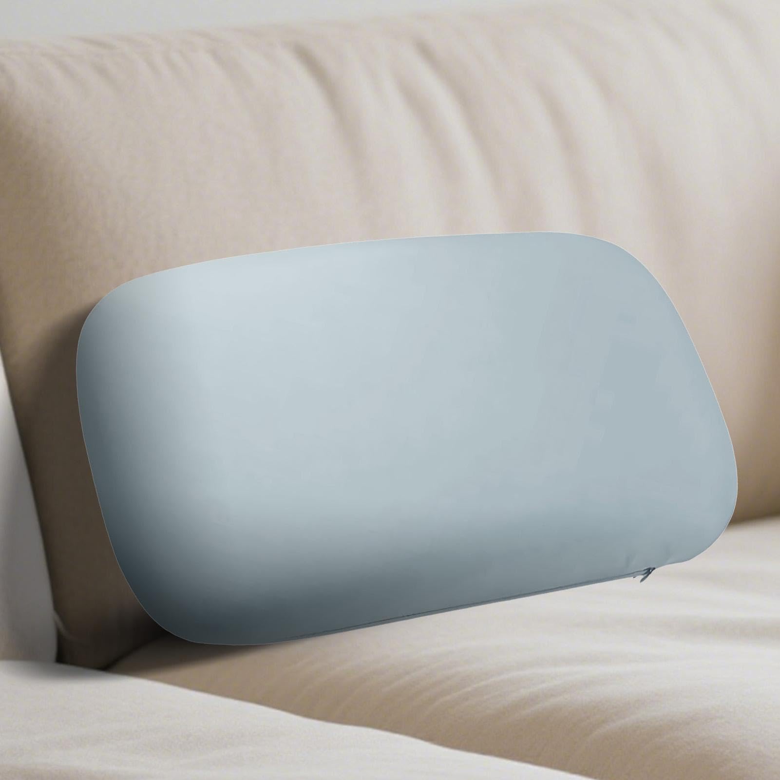 Cuscino sportivo da viaggio, portatile e comprimibile da campeggio, comodo ed ergonomico, in memory foam, supporto ergonomico per dormire, ideale per adulti e bambini, viaggi, escursioni, aereo
