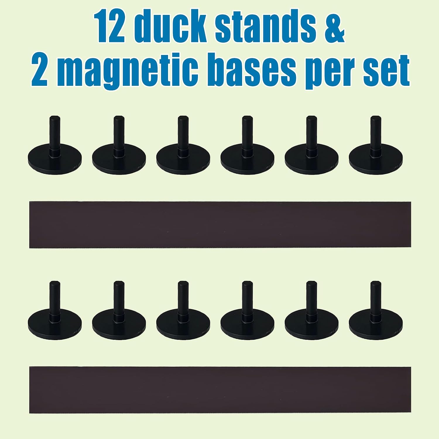 Duck Holder for Jeep Wrangler, Magnetic Dash Mount for Rubber Duck 2 Pack image 2