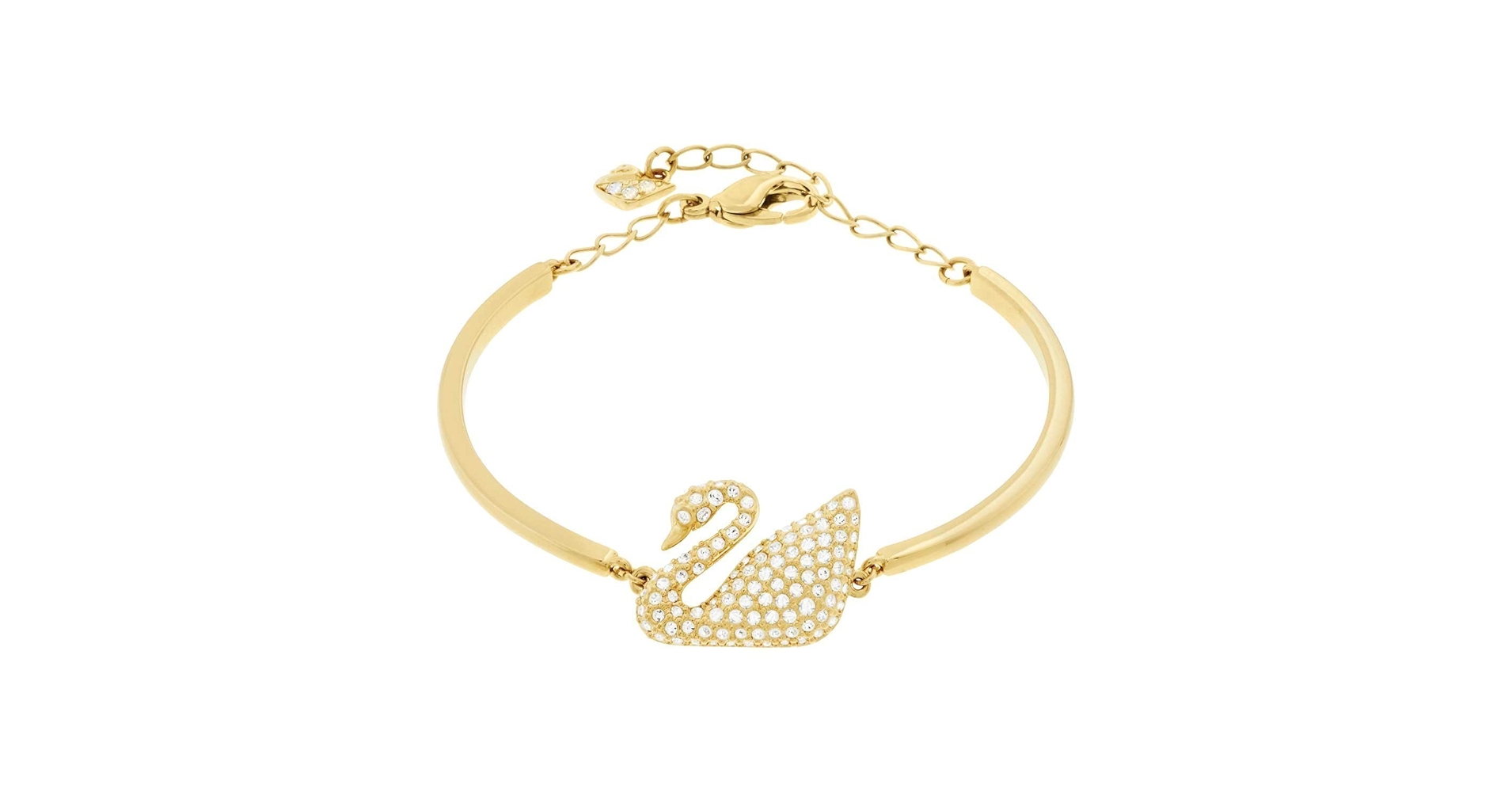 Amazon.com: Swarovski 5083133 Swan Bangle: Clothing, Shoes